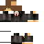 Minecraft skin texture, 64x64 pixels