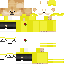 Minecraft skin texture, 64x64 pixels