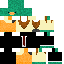 Minecraft skin texture, 64x64 pixels
