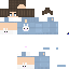Minecraft skin texture, 64x64 pixels