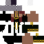Minecraft skin texture, 64x64 pixels