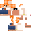 Minecraft skin texture, 64x64 pixels