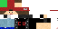 Minecraft skin texture, 64x32 legacy pixels
