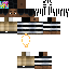 Minecraft skin texture, 64x64 pixels