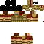 Minecraft skin texture, 64x64 pixels