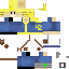 Minecraft skin texture, 64x64 pixels
