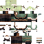 Minecraft skin texture, 64x64 pixels