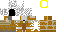 Minecraft skin texture, 64x32 legacy pixels