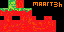 Minecraft skin texture, 64x32 legacy pixels