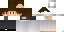 Minecraft skin texture, 64x32 legacy pixels