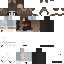Minecraft skin texture, 64x64 pixels