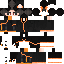 Minecraft skin texture, 64x64 pixels