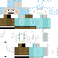 Minecraft skin texture, 64x64 pixels