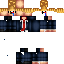 Minecraft skin texture, 64x64 pixels