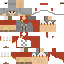 Minecraft skin texture, 64x64 pixels