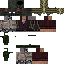 Minecraft skin texture, 64x64 pixels