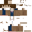 Minecraft skin texture, 64x64 pixels