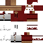 Minecraft skin texture, 64x64 pixels