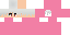 Minecraft skin texture, 64x32 legacy pixels