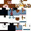 Minecraft skin texture, 64x64 pixels