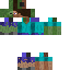 Minecraft skin texture, 64x64 pixels