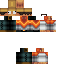 Minecraft skin texture, 64x64 pixels