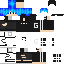 Minecraft skin texture, 64x64 pixels