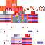 Minecraft skin texture, 64x64 pixels