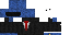 Minecraft skin texture, 64x32 legacy pixels