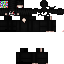 Minecraft skin texture, 64x64 pixels