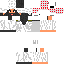 Minecraft skin texture, 64x64 pixels