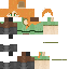 Minecraft skin texture, 64x64 pixels