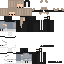 Minecraft skin texture, 64x64 pixels