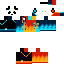 Minecraft skin texture, 64x64 pixels