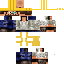 Minecraft skin texture, 64x64 pixels