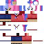 Minecraft skin texture, 64x64 pixels