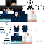 Minecraft skin texture, 64x64 pixels