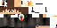 Minecraft skin texture, 64x32 legacy pixels