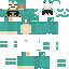 Minecraft skin texture, 64x64 pixels