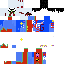 Minecraft skin texture, 64x64 pixels