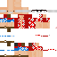 Minecraft skin texture, 64x64 pixels