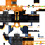 Minecraft skin texture, 64x64 pixels