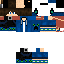 Minecraft skin texture, 64x64 pixels