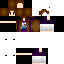 Minecraft skin texture, 64x64 pixels