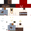 Minecraft skin texture, 64x64 pixels
