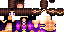 Minecraft skin texture, 64x32 legacy pixels