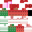 Minecraft skin texture, 64x64 pixels