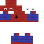 Minecraft skin texture, 64x64 pixels