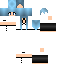 Minecraft skin texture, 64x64 pixels