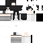 Slim Minecraft skin texture, 64x64 pixels